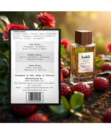 HOKO Crush No. 3 Inspired by T. Ford Lost Cherry Extrait de Parfum 1.7 Oz/50 ML Unisex Perfume for Men and Women Up to 30% Oil Concentration Long-Lasting upto10+ Hours Vegan Luxury Perfume 1.7 Fl Oz (Pack of 1) Lost Cherry - Buy Online on GoSupps.com