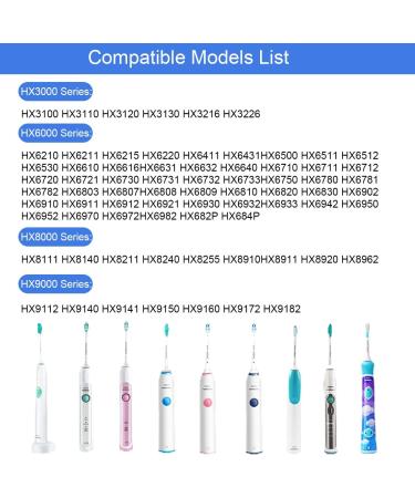 Replacement Charger for Philips Sonicare Electric Toothbrush - Compatible with HX3000, HX6000, HX8000, HX9000 - Waterproof Charging Base - Buy Online on GoSupps.com