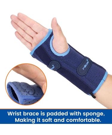 Willcom Wrist Bandage for Men & Women - Carpal Tunnel Syndrome Pain Relief & RSI Treatment (Left Hand Size L) - Buy Online on GoSupps.com