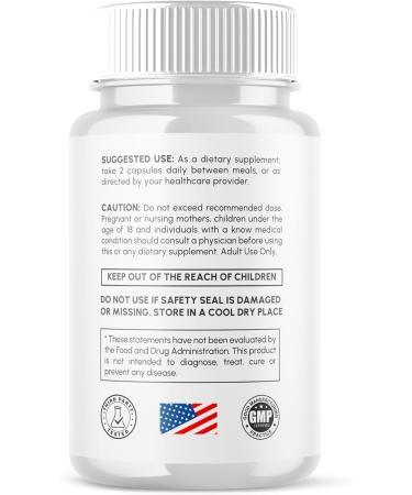 Gluco Elixir Capsules Official GlucoElixir Blood Health Support Pills with All Natural Ingredients Advanced Formula Supplement Pills with Maximum Strength Vitamins for Women & Men (60 Capsules) - Buy Online on GoSupps.com
