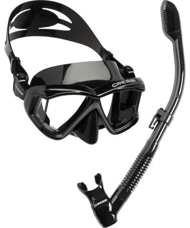 Cressi Pano 4 & Supernova Dry, Black/Black