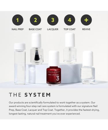 Dazzle Dry Mini Kit - Lovely Lilac 4 Step System | Pale Purple Shimmer | 5 Manicures - Buy Online on GoSupps.com