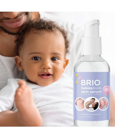 BRIOTECH Babies & Kids Hypochlorous Acid Skin Serum | Clean Vegan Solution for Redness & Diaper Irritation | 2 fl oz International Shipping Available - Buy Online on GoSupps.com