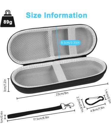 LOPHE Electric Toothbrush Travel Case Dustproof Toothbrush Storage Holder Portable Toothbrush Protective Cover Bag Electric Toothbrush Case Container for Business Camping Travel Black - Buy Online on GoSupps.com