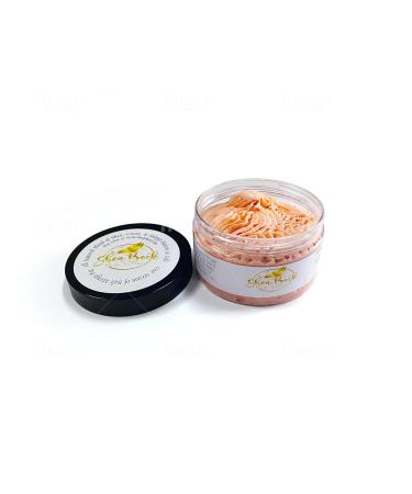 Natural Body Butter Blend - Shea Cocoa & Mango with Jojoba Oil for Radiant Skin & Beard | Moisturizing 4oz (Bali Mango Version - Buy Online on GoSupps.com