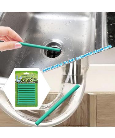 Drain Cleaner Sticks Set of 12 Sink Deodorizer Keeps Drains and Pipes Clear Enzyme Drain Cleaner to Provent Blockage Clogs For Sink Basin Bathtub - Buy Online on GoSupps.com