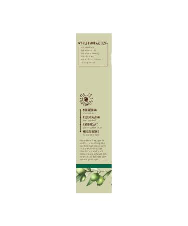 Buy Olive Natural Eye Contour Cream 0.68fl.oz | Best International Shipping - Hydrating Eye Care - Buy Online on GoSupps.com