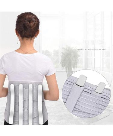 Samnuerly Lumbar Support Belt - Adjustable Waist Bandage for Posture Correction & Sciatica Relief | Sexy Slimming Elastic Fitness Belt - X-Groß Size - Buy Online on GoSupps.com
