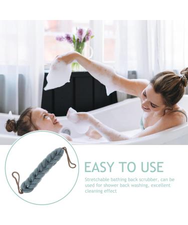 FOMIYES 2 Pcs Body Scrub for Men - Back Scrubber & Bathing Strip for Shower | International Shipping Available - Buy Online on GoSupps.com