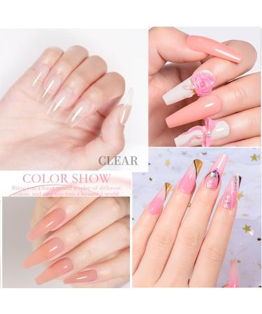 Colorful Acrylic Powder Set for Nail Extensions - 3 Colors Acrylic Nail Kit - Buy Online on GoSupps.com