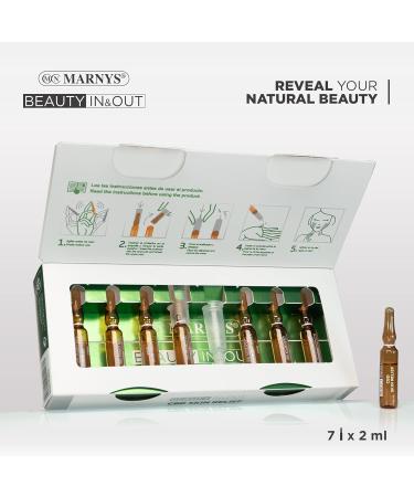  Marny's Marny's CBD Skin Relief Cosmetic Ampoules for Irrituous Skin with Atopic Tendency 7 x 2 ml ampoules for two weeks CBD (Cannabidiol) Niacinamide and Stabilized Vitamin C 60g - Buy Online on GoSupps.com