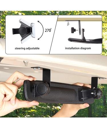 10L0L Golf Cart Mirrors Set | Folding Side Mirrors & Rear View Mirror Universal for Club Car, EZGO, Yamaha - Buy Online on GoSupps.com