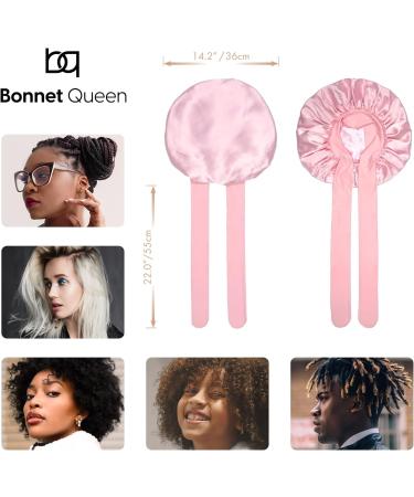 Bonnet Queen Satin Silk Sleeping Cap - Adjustable Night Hair Care for Curly Long Hair | Mr. Motorship - Buy Online on GoSupps.com