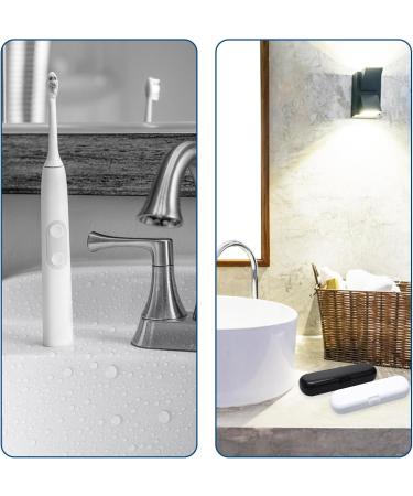 Buy Sitarcmin Electric Toothbrush Travel Case - Portable Box for Travel & Outdoor | Black & White | 2 Pieces - Buy Online on GoSupps.com