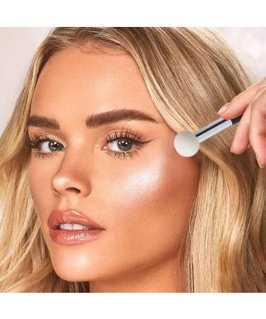 Mushroom Concealer Brush | Mushroom Head Nose Contour Brush | Makeup Sponge for Face Nose Eyelids Eyeshadow Brushes for Women Girl Black - Buy Online on GoSupps.com
