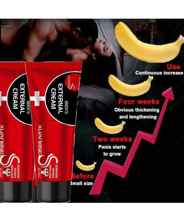XBS Lot de 2 cr mes externes pour homme Cr me de massage pour force nerg tique pour homme cr me Xbs Xuanbse XXXL cr me Vitality Boost pour toute la nuit performance durable 2 Pi ces. - Buy Online on GoSupps.com