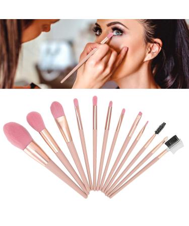 Premium 12-Piece Makeup Brush Set - Easy to Wash Blush & Shadow Brushes with Aluminum Tubes for Flawless Makeup Application - International Shipping Available - Buy Online on GoSupps.com