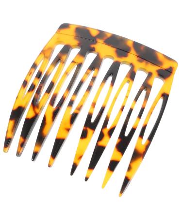 Beavorty Hair Comb Side Combs for Women Fine Thin Hair French Side Comb Side Combs for Women Thick Hair Side Comb Hair Accessories No Hair Damage Acetic Acid Bride Acetate Sheet