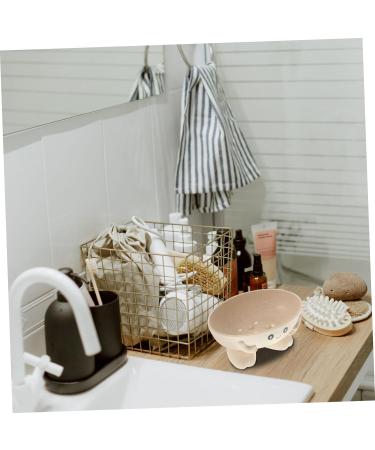 Ciieeo 3 Pcs Straw Cartoon Soap Box Sink Soap Plate Child Soap Dish Jewelweed Soap Cartoon Soap Dish Soap Case Liquid Bottle Wooden Sink Soap Holder Sink Sponge Pp Container Multifunction - Buy Online on GoSupps.com