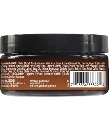Desert Essence Coconut Body Butter 7.5oz | Deeply Moisturizing with Hyaluronic Acid & Coffee Oil | Antioxidant-Rich Coconut & Moringa Oils | Shop Internationally - Buy Online on GoSupps.com