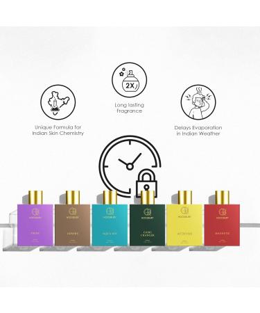 Admire Unisex Parfum Eau de Parfum Intense - Fragrance for Date Night - Lasting Wear - Luxury Perfumes for Men & women Fragnance of powerful black lavender and masculine amber wood - Buy Online on GoSupps.com