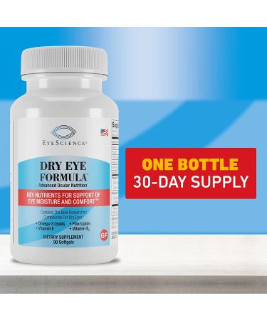 Dry Eye Formula | Advanced Ocular Vitamin (90 ct.) - Improve Eye Health - Buy Online on GoSupps.com