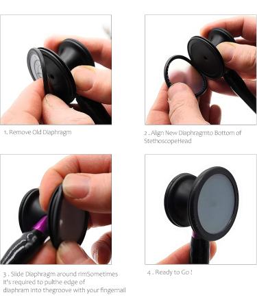 KALLORY Stethoscope Accessories - Replacement Earplugs & Ear Tips for Headphones | International Shipping Available - Buy Online on GoSupps.com