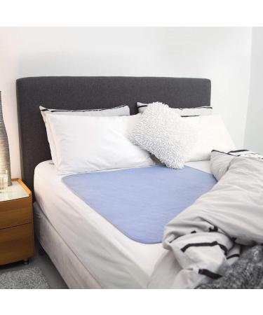 Conni Reusable Bed Protector - Absorbent Waterproof & Washable for Incontinence & Bedwetting - Lilac 95x85 cm - Buy Online on GoSupps.com