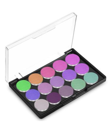 ARTIBETTER Palette de Maquillage Vide Magn tique 1 Pi ce Fond Int gr Couvercle Transparent Bo te Fards Paupi res Compacte pour Rangement Voyage Organisateur Palette Fards Paupi res
