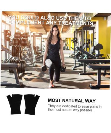 Buy Healvian Fingerless Gloves - Stabilizer Support Sleeves for Men & Women - Durable Nylon Thumb Bracket - Ideal for Sports - International Shipping Available - Buy Online on GoSupps.com