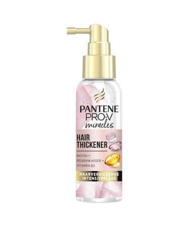 Pantene Pro-V Miracles Hair Thickener Intensive Thickening Treatment with Biotin + Rose Water + Vitamin B3, Hair Care, Beauty, 100 ml