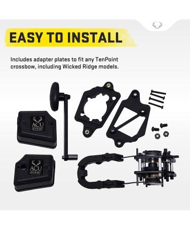 TenPoint ACUdraw Cocking Device - Easy Crossbow Cocking for All Ages & Abilities | Built-in Cocking Device with Adapters for Wicked Ridge Models - Buy Online on GoSupps.com