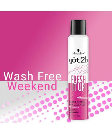 Got2b Fresh it Up Instant Refresh Foam Cleanser - 6.49 oz | Shop Internationally for Hair Care - Buy Online on GoSupps.com
