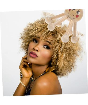 Fomiyes 2-in-1 Wooden Cervical Spine & Scalp Massage Device | Gua Sha Neck & Hand Massager for Ultimate Relaxation | International Shipping Available - Buy Online on GoSupps.com