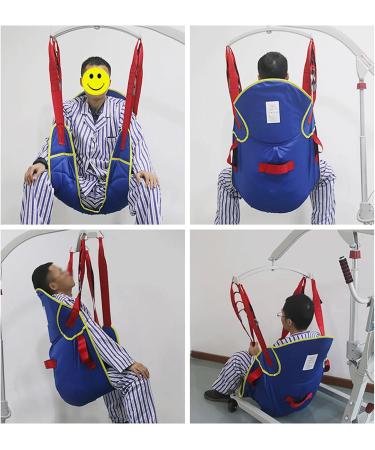 Medical Full Body Patient Lift Sling Reusable Patient Transfer Belt Patient Lifting Hoist Sling with Head Support Divided Leg Shower Sling for Elderly and Disabled (Size : L) Large - Buy Online on GoSupps.com