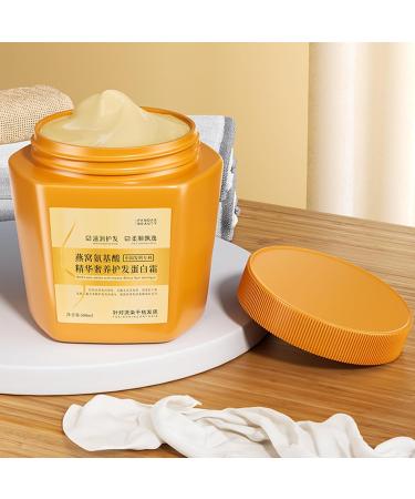 500 ml collagen hair mask hair care rinse nourishing hair protein cream moisturizing recovery hair mask hair care for very dry hair damaged hair all hair types hair care - Buy Online on GoSupps.com