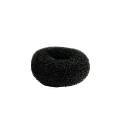 Wig Me Up-RH-046-8x4-Black Duttkush for Haardutt Dutt pillow ring hair rose volume hair styling black medium 8 x 4 cm 8x4cm black (black)