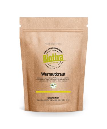 Biotiva Biotiva Organic Absinthe Tea 100g - Absinthe Tea - Artemisia Absinthium - 100% pure - Bottled and tested in Germany (DE- KO-005)