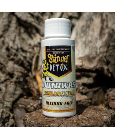 Stinger Detox Mouthwash 2oz - Powerful Oral Cleanser (1 Pack) - Buy Online on GoSupps.com