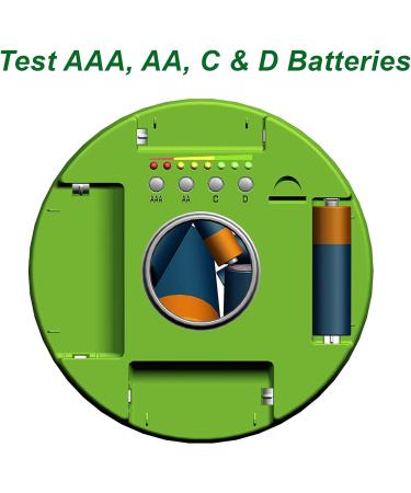 Eco Battery Bin | Test & Recycle AAA AA C D Batteries | Sustainable Solution for Eco-Friendly Living - Buy Online on GoSupps.com
