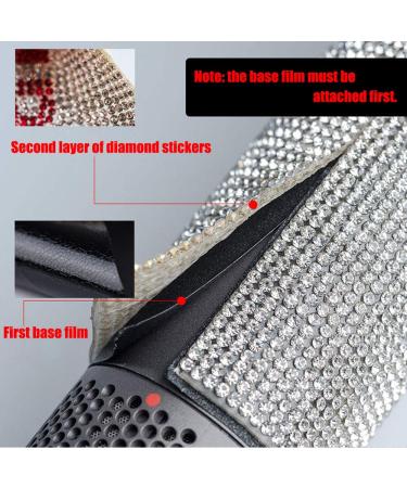 Bright Diamond Sticker Decals for Dyson Supersonic Hair Dryer HD01 HD03 | One Size Pure Diamond - International Shipping Available - Buy Online on GoSupps.com