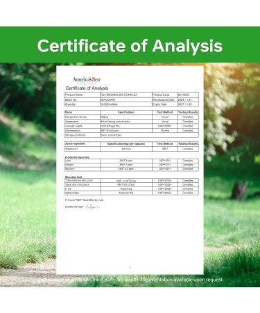 HUJ Magnesium Complex Supplement - Five Types of Magnesium - Supports Energy Production Muscle Relaxation & Cardiovascular Health* - 60 Tablets. - Buy Online on GoSupps.com