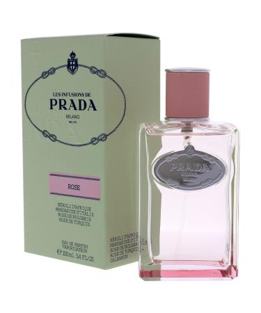 Prada Infusion De Rose Women 3.4 oz EDP Spray 3.4 Ounce (Pack of 1) - Buy Online on GoSupps.com