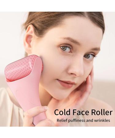 Sigtrenx Pink Ice Roller 2 PCS - Facial & Eye Puffiness Relief Tool - Buy Online on GoSupps.com