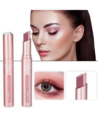 YUECI 2 STU Colorful Eyeshadow Pencil | Waterproof Gradient Double Eyeshadow Stick | Glitter Shimmer Makeup | Durable & Versatile #03 - Buy Online on GoSupps.com