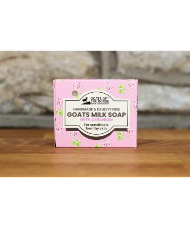 Goats Milk Soap (Geranium Essential Oil) - Buy Online on GoSupps.com