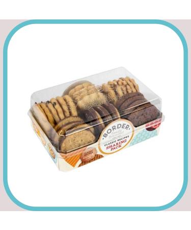 Border Biscuits Classic Sharing Pack 400g Butterscotch Crunch Sultana Melts Chocolate Biscuits Cookies Milk Chocolate Biscuits Oat Crumbles Shortbread Rings Bundled by The Great British Kitchen - Buy Online on GoSupps.com
