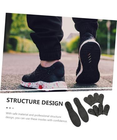 NOLITOY 4 Pairs Inner Height Increasing Insole Heel Lifts for Women Premium Shoe Inserts for Height Increase & Comfort - Buy Online on GoSupps.com