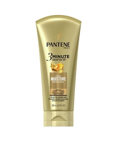 Pantene Moisture Renewal 3 Minute Miracle Deep Conditioner  6 Fluid Ounce 3 Minute Miracle Conditioner 6 FL OZ