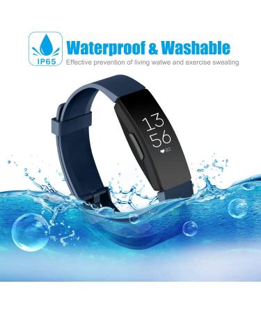 8 Pack Silicone Bands for Fitbit Inspire 2, HR, Ace 2 | Sport Adjustable Wristbands for Women Men | Small Size | Rose Gold/Champagne Gold - Buy Online on GoSupps.com